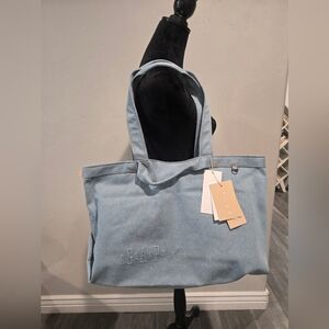 Gap x BÉIS The Travel Tote in Denim Blue
